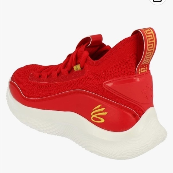 Under Armour NWOB Curry 8 Chinese New Year 9.5 Rare Steph Curry Basketball Shoe - Picture 6 of 16